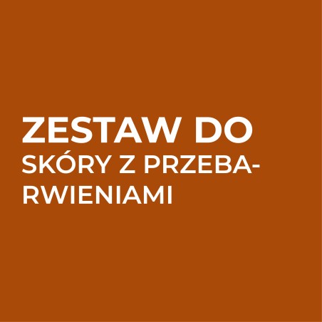 ZESTAW DO SKÓRY Z PRZEBARWIENIAMI