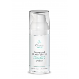 OCHRONNY KREM TONUJĄCY SPF 10 (BB MINERAL BLOCKER LIGHT BEIGE SPF 10 50ML)
