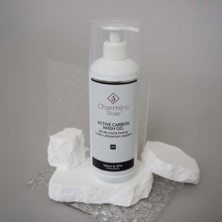 ŻEL DO MYCIA TWARZY I CIAŁA Z AKTYWNYM WĘGLEM 500 ML (ACTIVE CARBON WASH GEL)