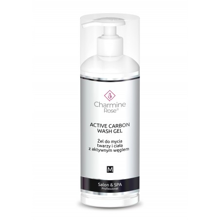 ŻEL DO MYCIA TWARZY I CIAŁA Z AKTYWNYM WĘGLEM 500 ML (ACTIVE CARBON WASH GEL)