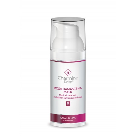 MASKA KREMOWA Z OLEJKIEM RÓŻY DAMASCEŃSKIEJ 50 ML (ROSA DAMASCENA MASK)