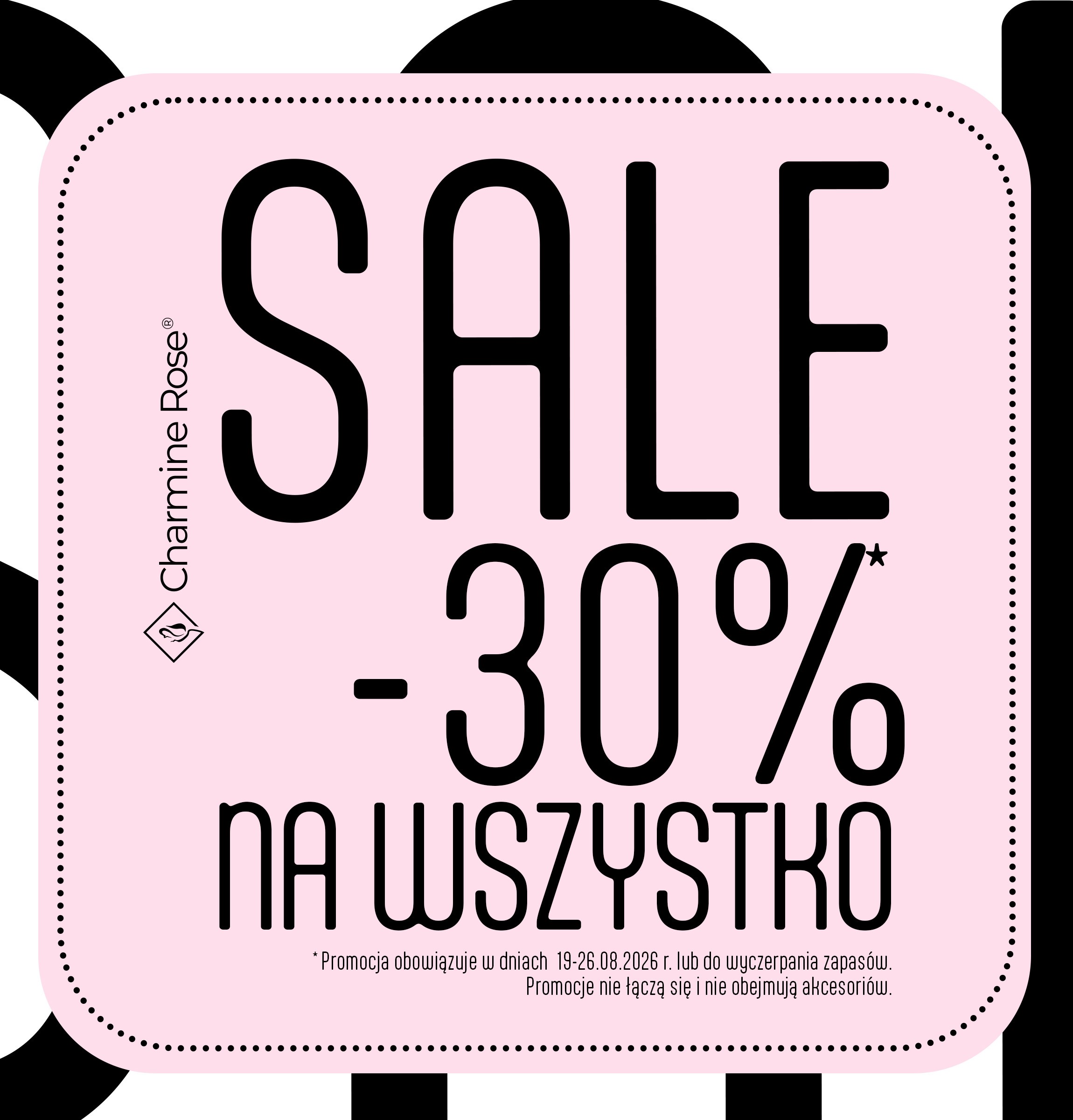 WYPRZEDAŻ NA WSZYSTKO -30% 