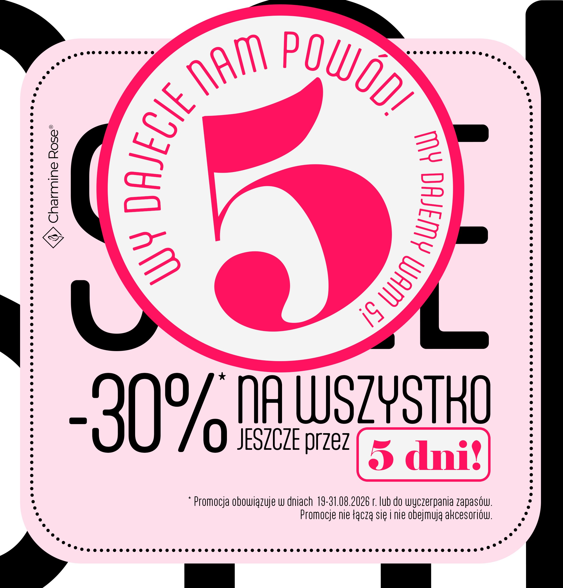 WYPRZEDAŻ NA WSZYSTKO -30% 